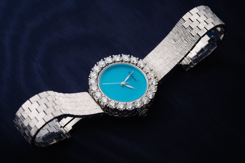 Turquoise Timepiece: Chopard L'Heure du Diamant 