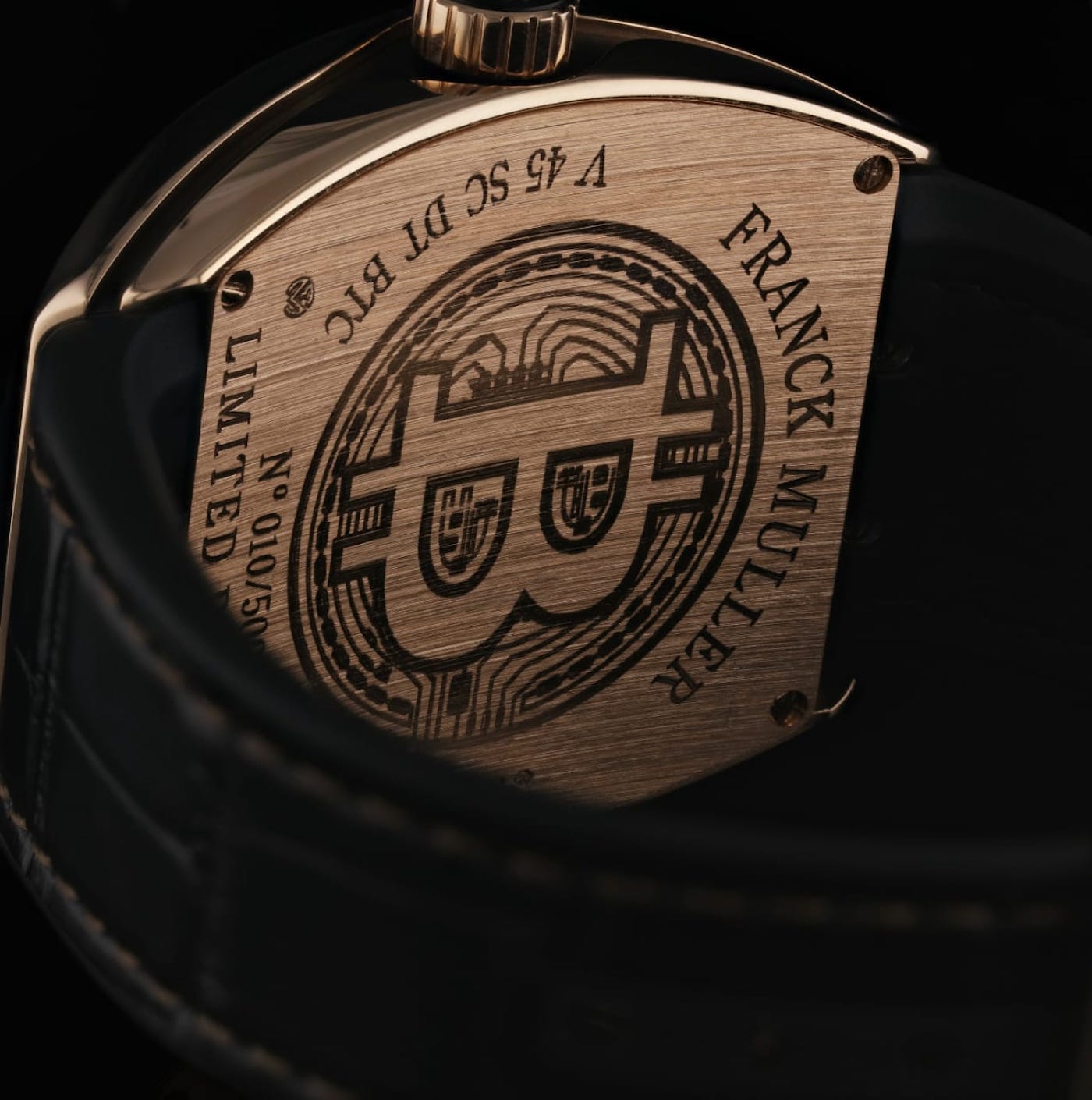 Franck Muller Launches Bitcoin Watch In Partnership with Regal Assets Watch Releases 