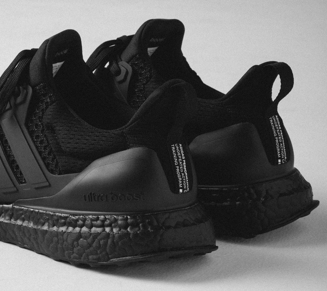 UNDFTD x Adidas Ultra Boost 'Blackout' (Heel)