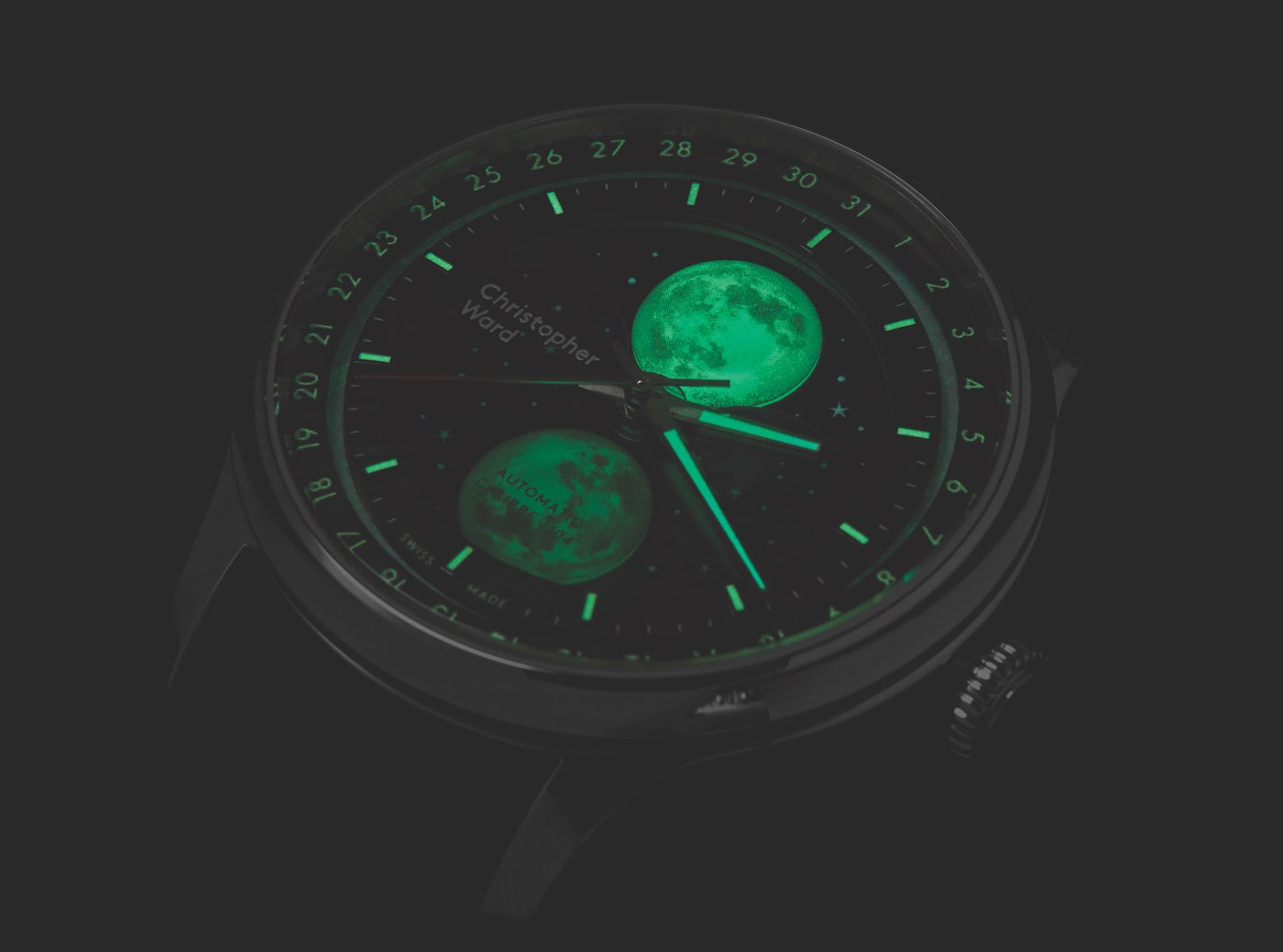 Christopher Ward C1 Moonglow Watch Celebrates 50th Anniversary Of The Moon Landing Watch Releases 