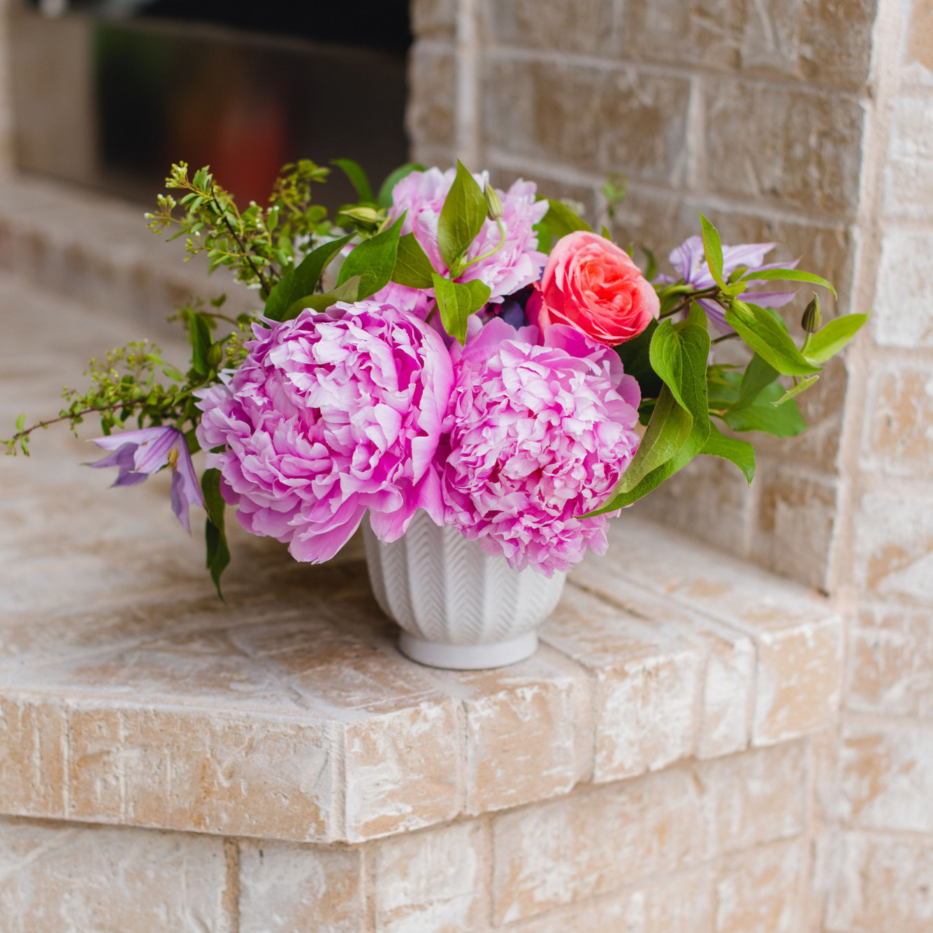 seasonal summer flowers