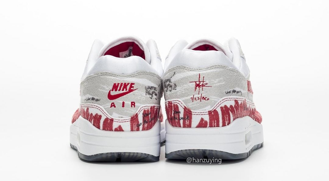 Nike Air Max 1 'Tinker Sketch' CJ4286-101 (Heel)