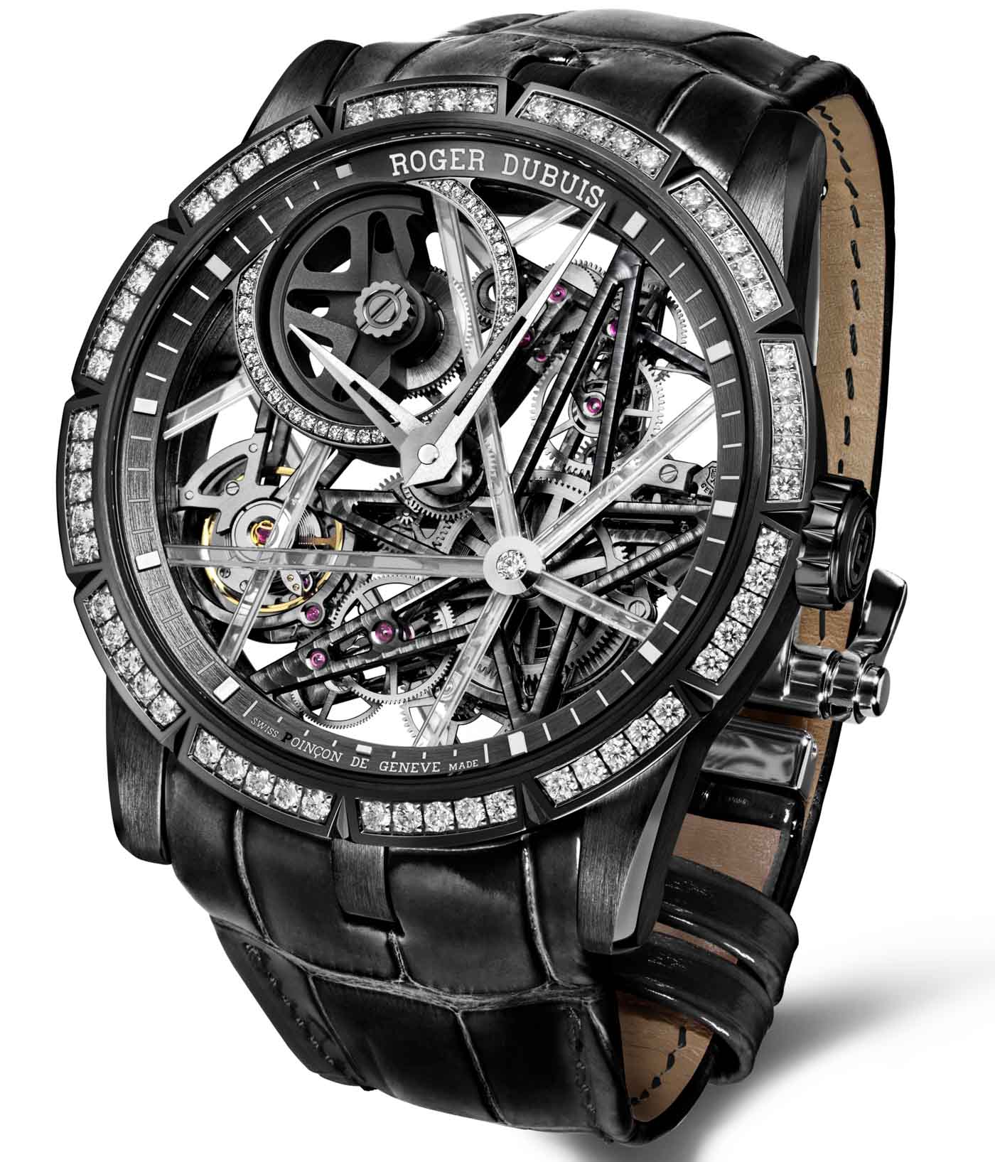 Roger Dubuis Excalibur Blacklight Trilogy Gets 