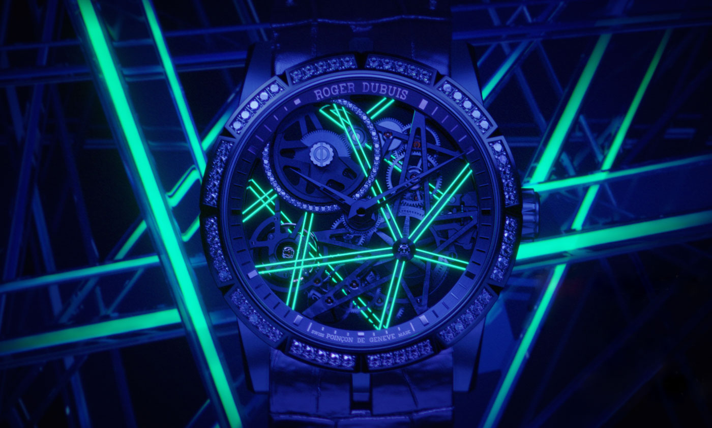 Roger Dubuis Excalibur Blacklight Trilogy Gets 