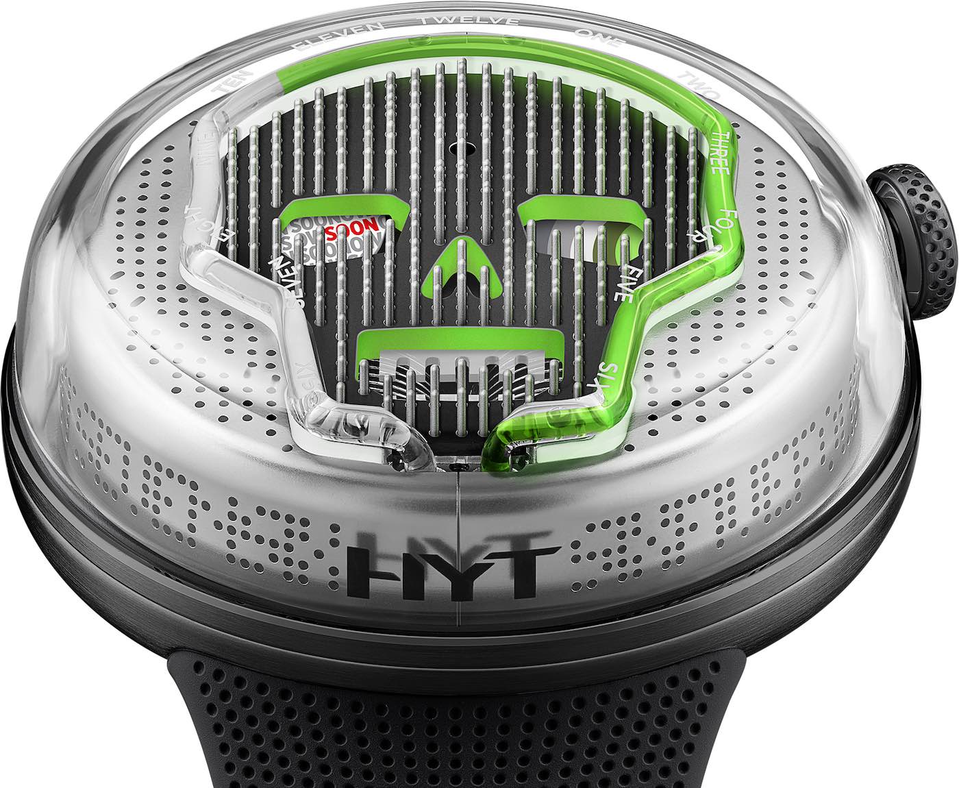 HYT SOONOW Watch Brings A Challenging Aesthetic To Fluidic Horology Watch Releases 