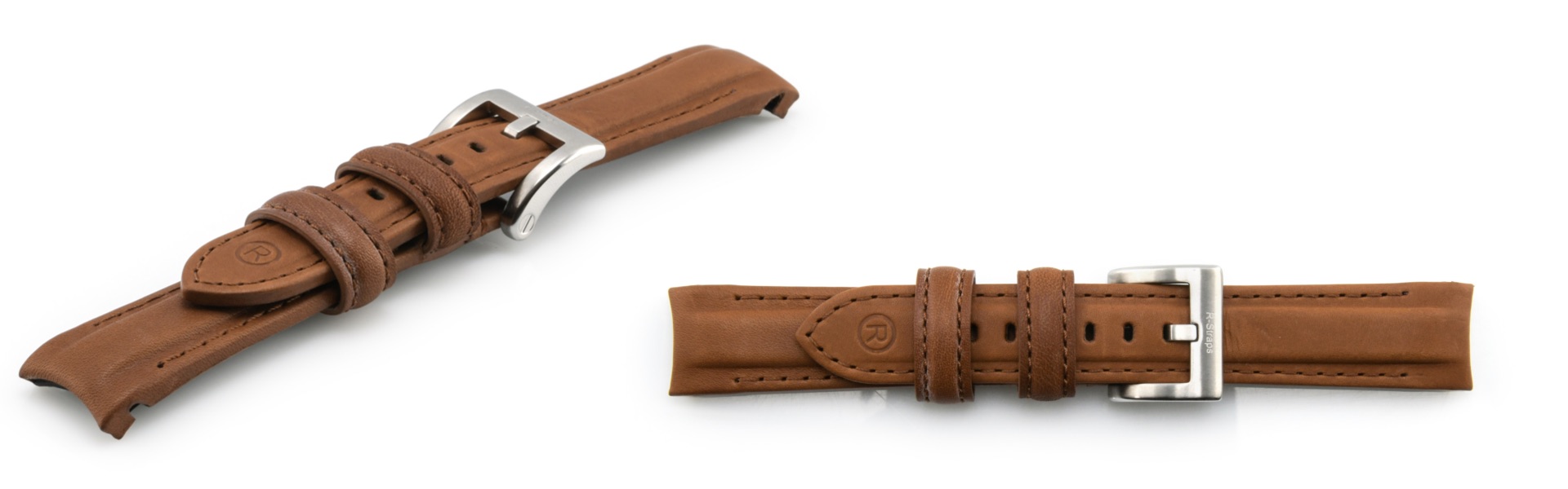 R-Strap Leather & Rubber Watch Straps Luxury Items 