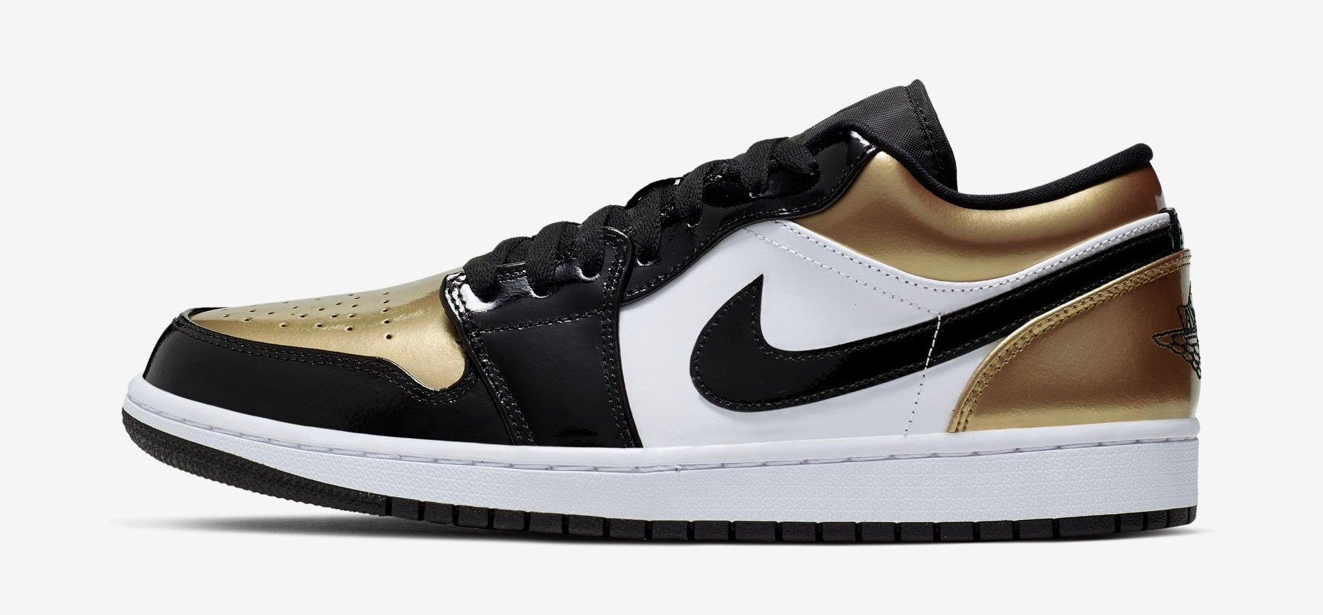 Air Jordan 1 Low 'Gold Toe' (Lateral)