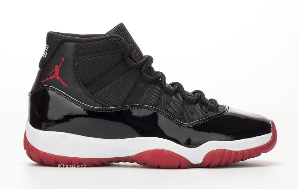 Air Jordan 11 XI Bred 2019 Release Date 378037-061 Profile