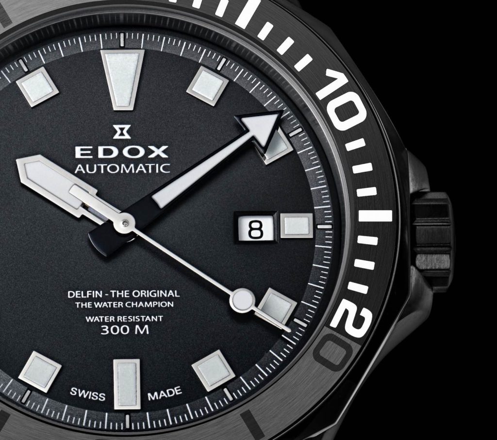 Edox Delfin Diver Date Automatic Watch Watch Releases 