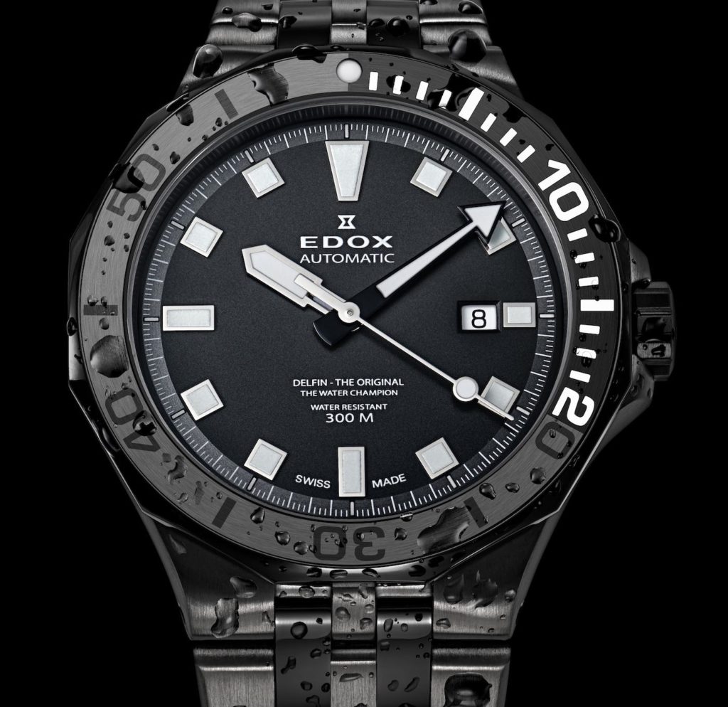 Edox Delfin Diver Date Automatic Watch Watch Releases 