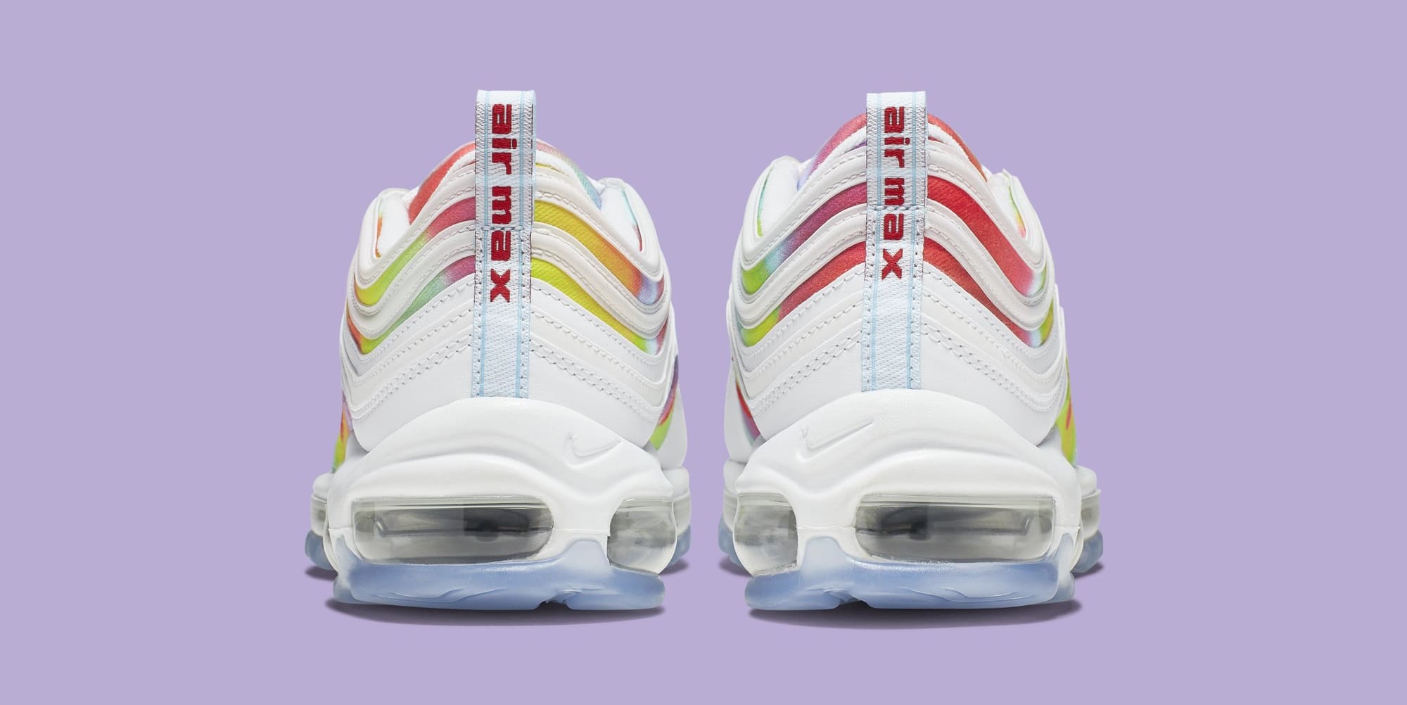 Nike Air Max 97 'Tie-Dye/Chicago' CK0839-100 (Heel)