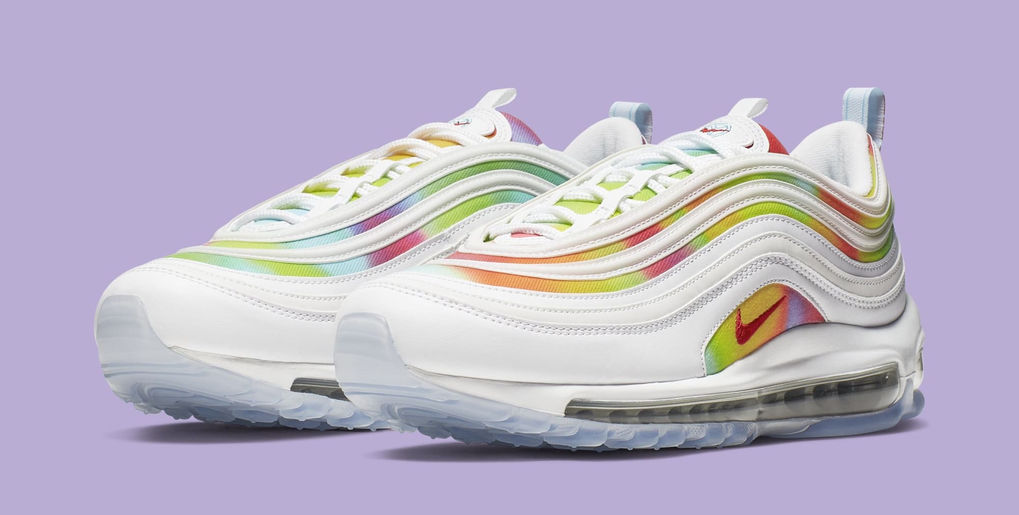 Nike Air Max 97 'Tie-Dye/Chicago' CK0839-100 (Pair)