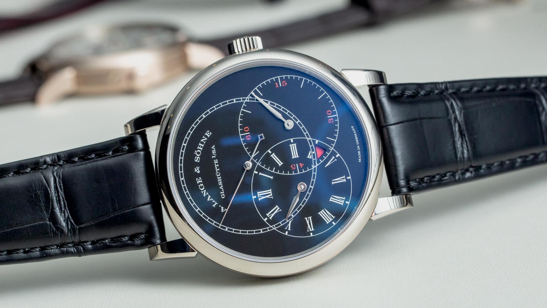 A. Lange & Söhne Richard Lange Jumping Seconds 252.029 Watch Hands-On Hands-On 