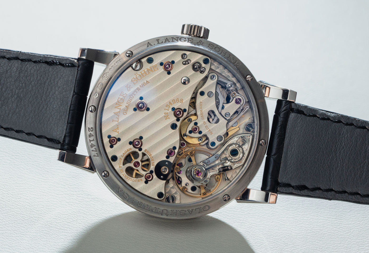 A. Lange & Söhne Richard Lange Jumping Seconds 252.029 Watch Hands-On Hands-On 