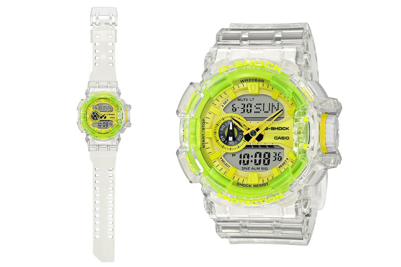 Casio G-Shock Clear Skeleton Series Gets Five New Models Watch Releases 