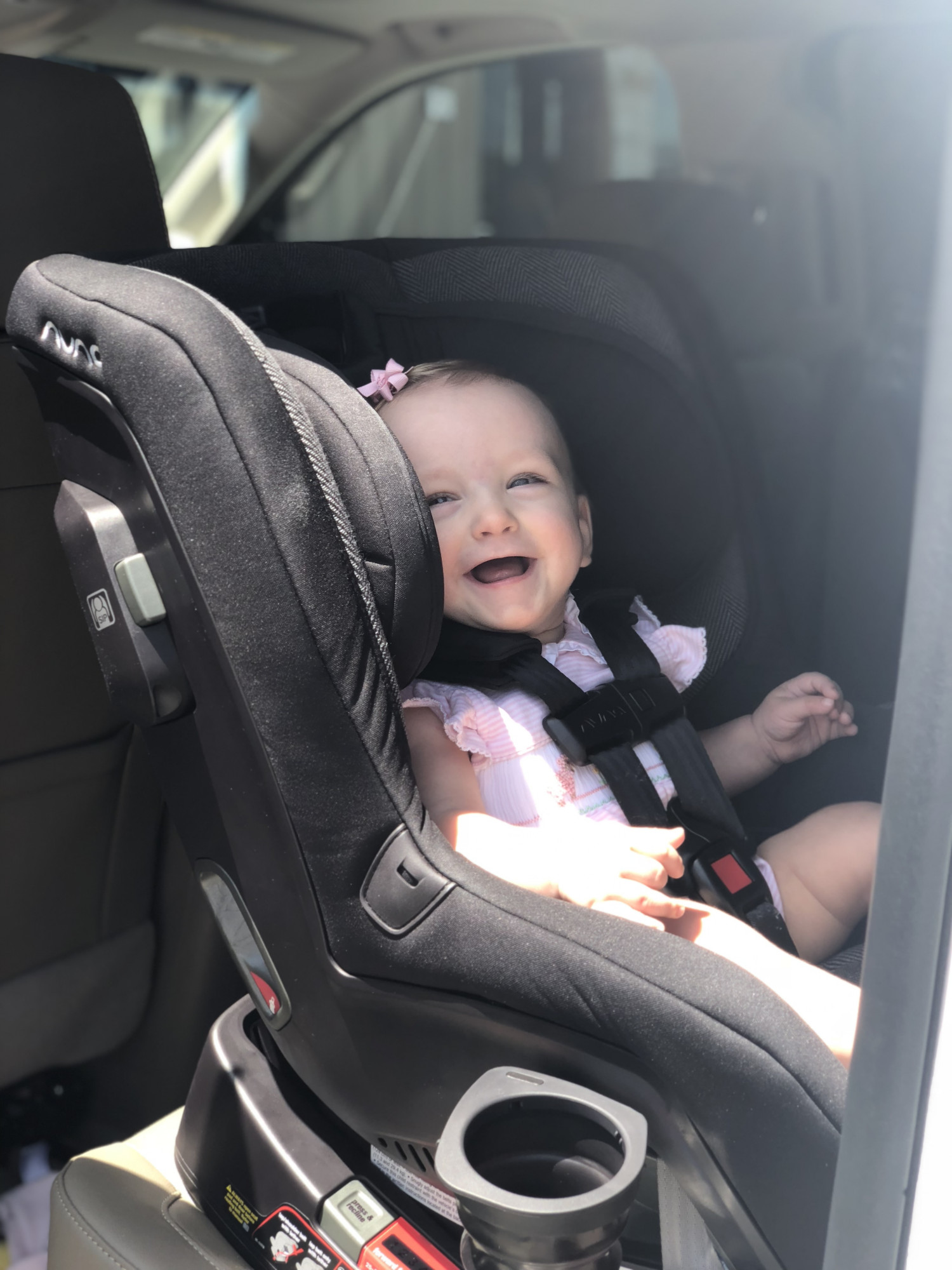 baby in nuna car seat