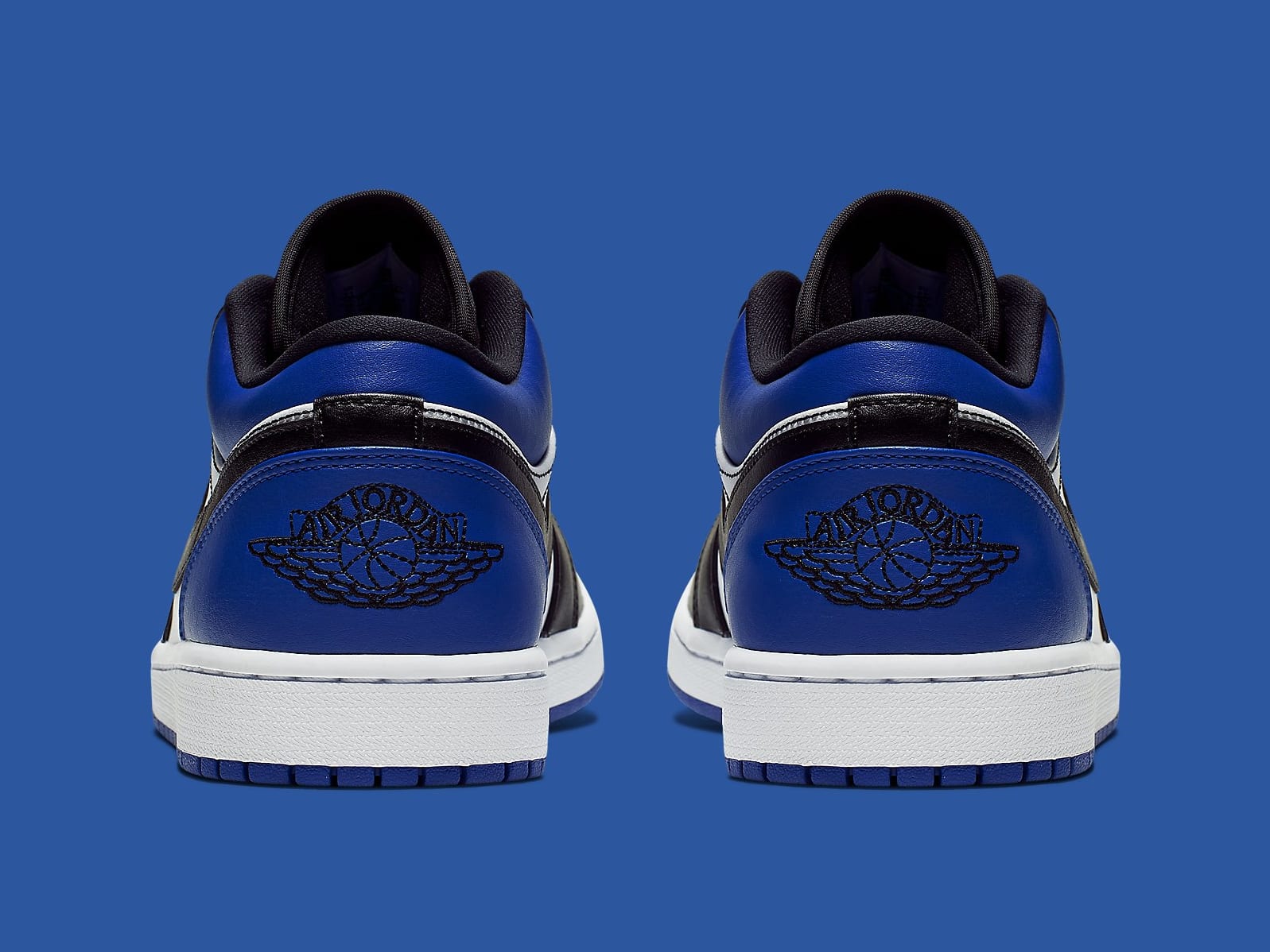 Air Jordan 1 Low Royal Toe Release Date CQ9446-400 Heel