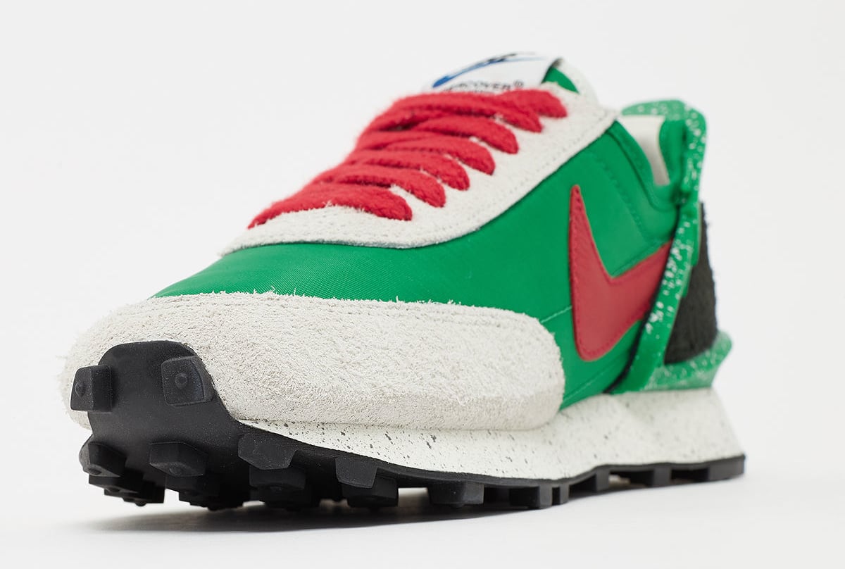 Undercover x Nike Daybreak 'Lucky Green' CJ3295-300 Toe