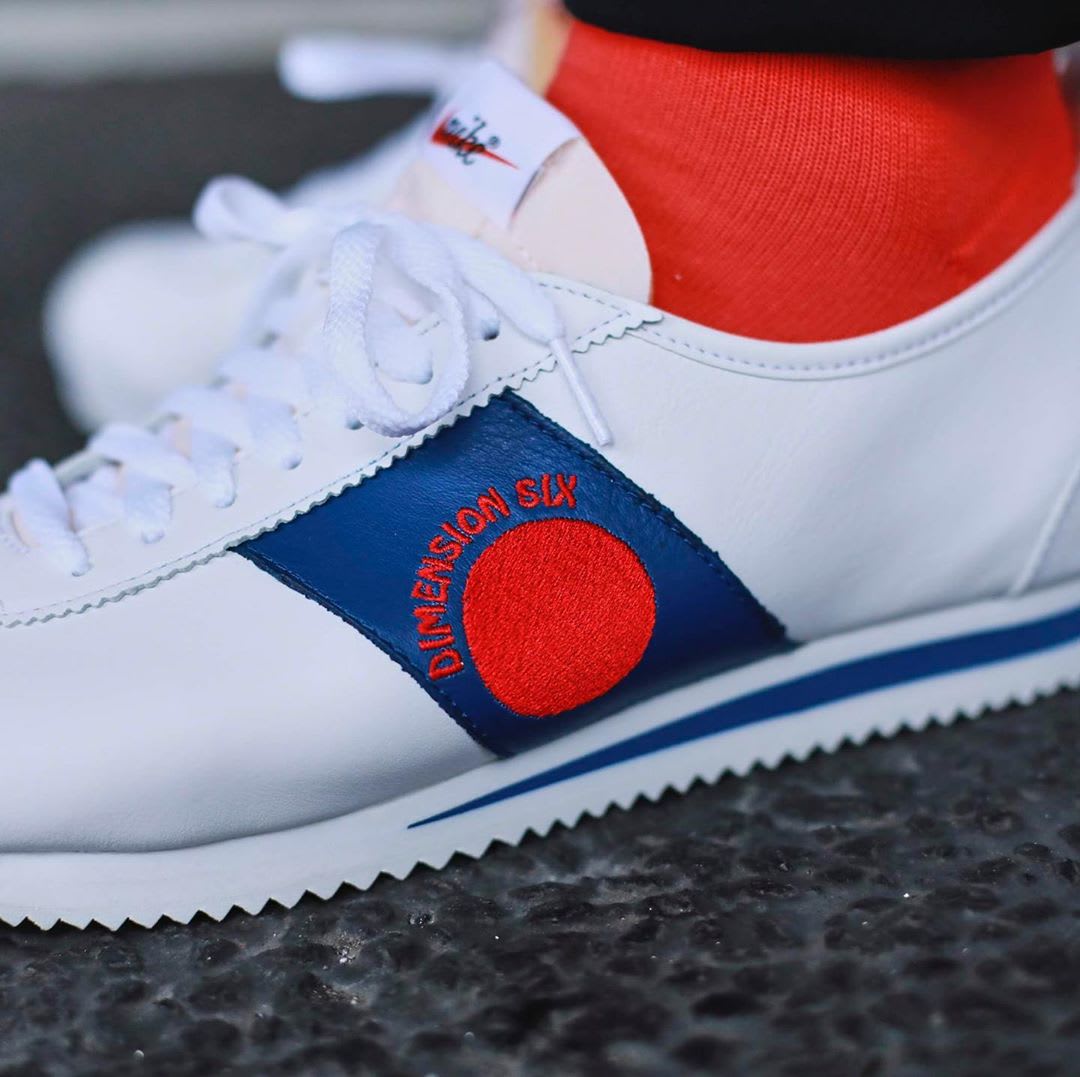 Shoe Dog x Nike Cortez '72 'Dimension Six' (Detail)