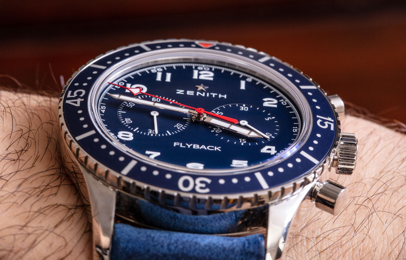 Zenith Pilot Cronometro TIPO CP-2 USA Edition Watch Review Wrist Time Reviews 