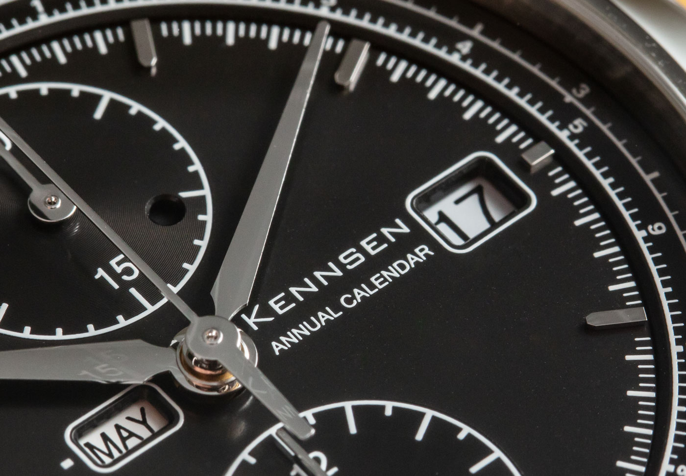 Kennsen Annual Calendar Chronograph Watch Review Wrist Time Reviews 