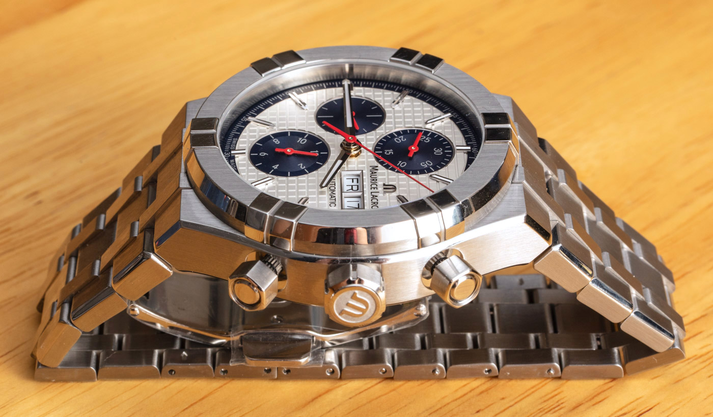 Maurice Lacroix Aikon Automatic Chronograph 44mm Limited-Edition USA Watch Review Wrist Time Reviews 