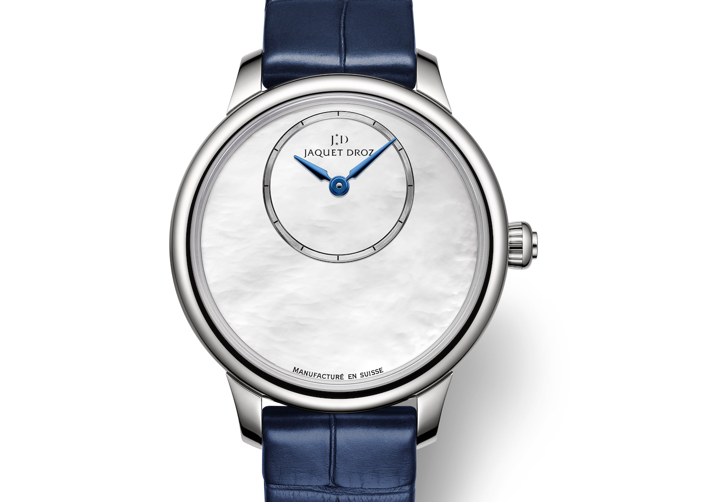 Jaquet Droz Petite Heure Minute Mother-Of-Pearl Watches In Stainless Steel Watch Releases 