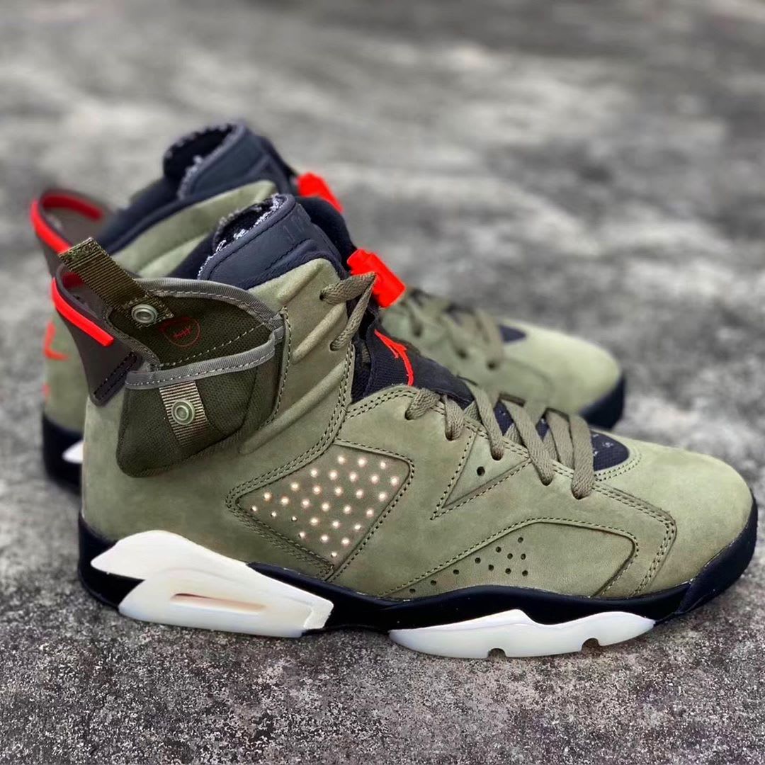 Travis Scott Air Jordan 6 Release Date CN1084-200 Profile