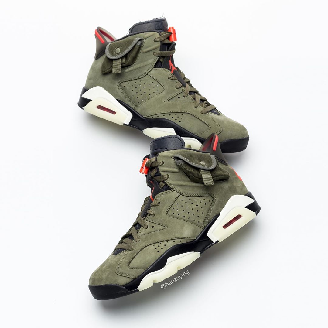 Travis Scott Air Jordan 6 Release date CN1084-200 Lateral