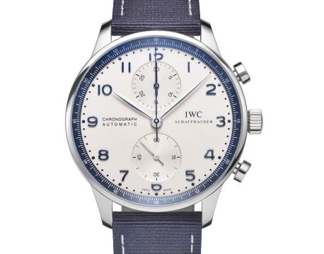 IWC Schaffhausen Portugieser Chronograph Watch Joins Bucherer Blue Series Watch Releases 