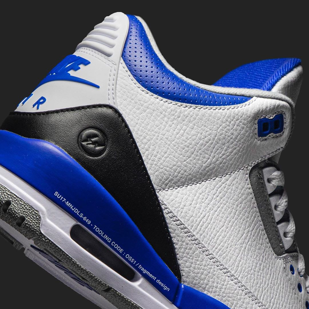 Fragment Design x Air Jordan 3 Retro Sample