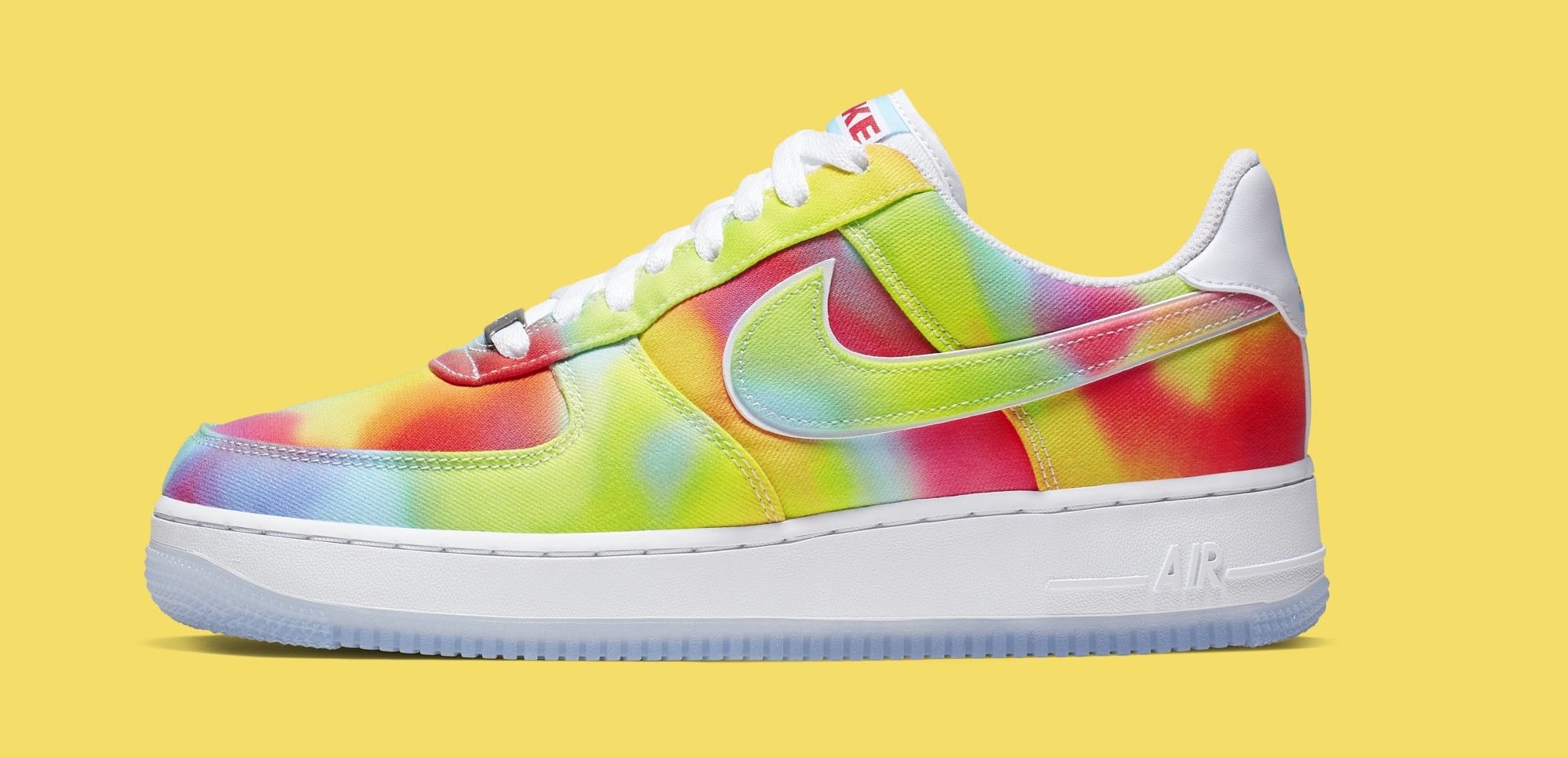 Nike Air Force 1 Low 'Tie-Dye/Chicago' CK0838-100 (Lateral)