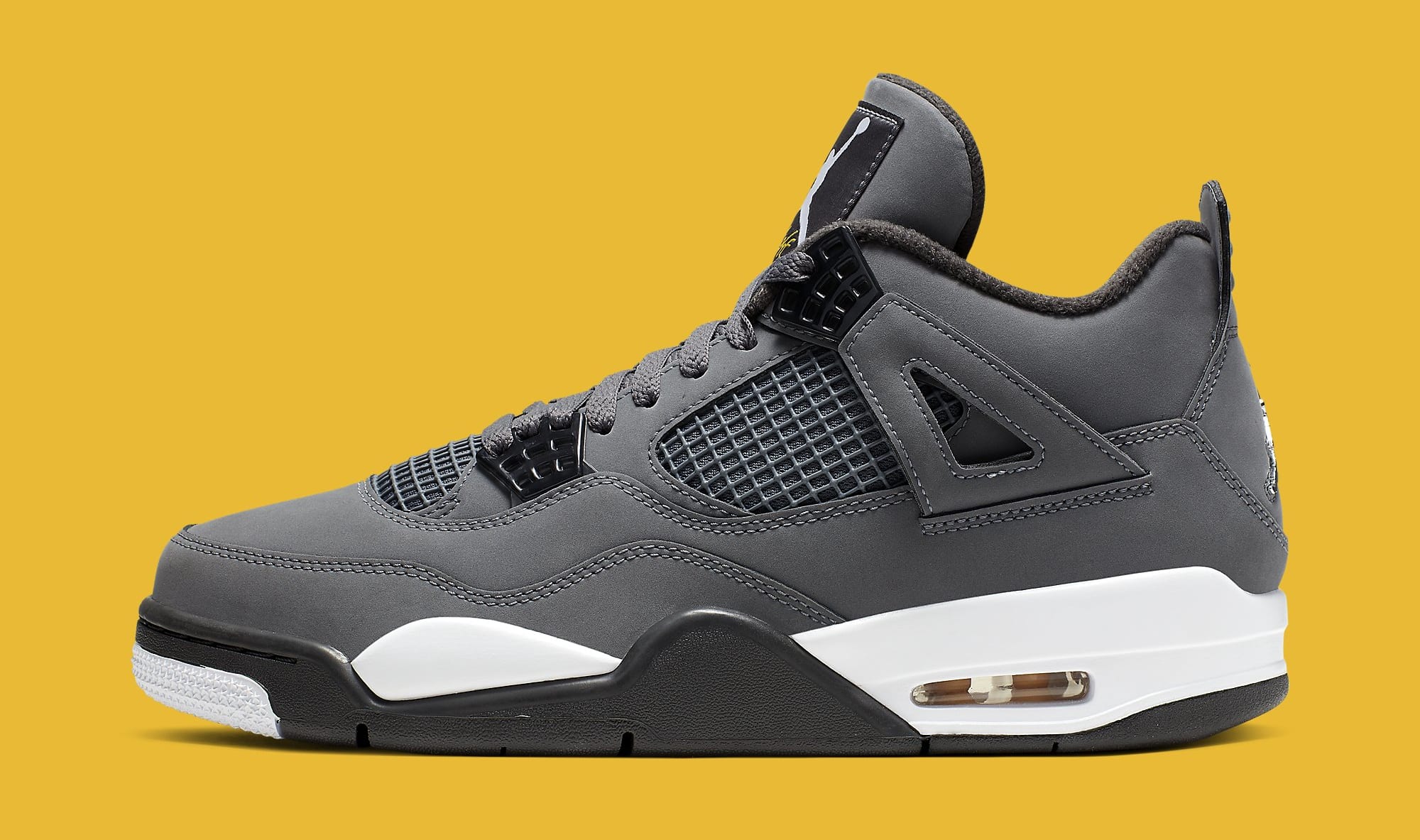 Air Jordan 4 'Cool Grey' 308497-007 (Lateral)