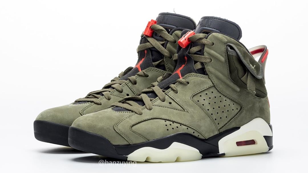 Travis Scott Air Jordan 6 Release date CN1084-200 Pair