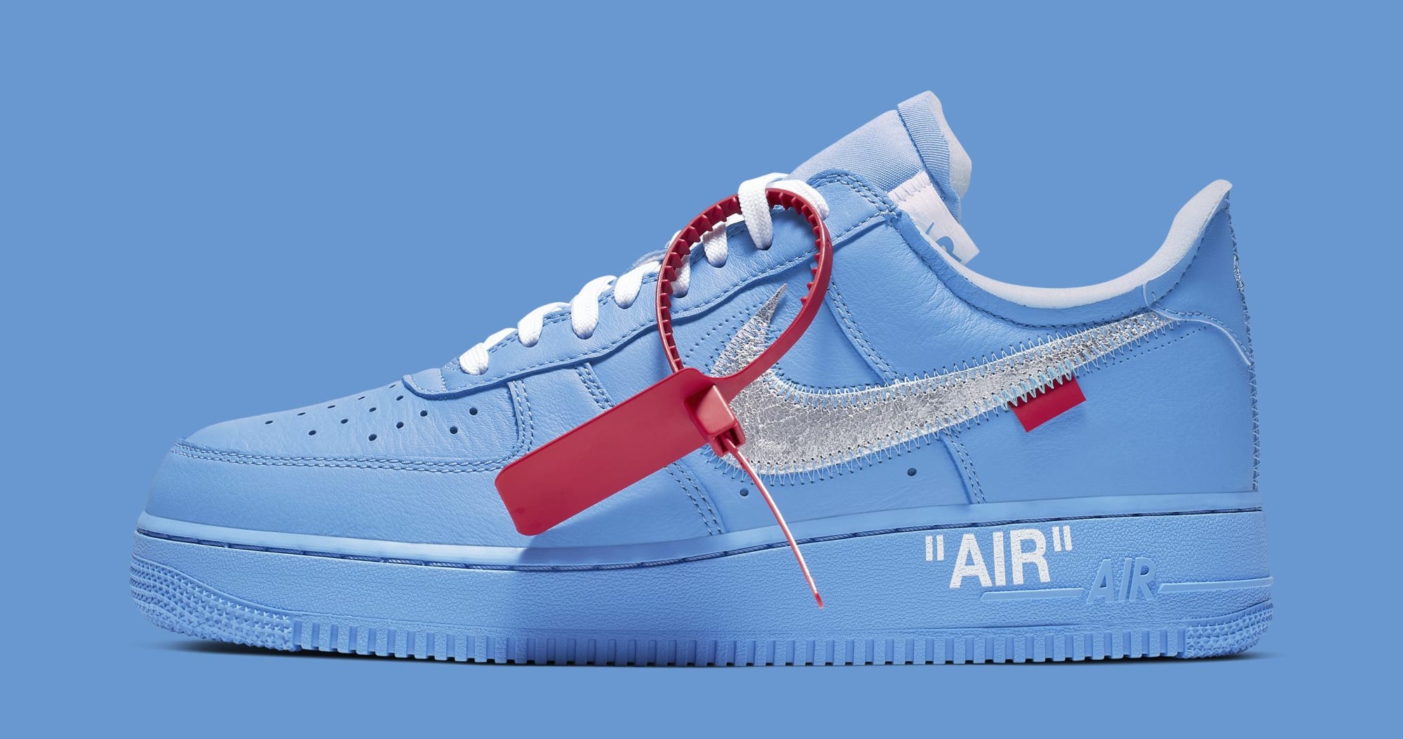 Off-White x Nike Air Force 1 Low 'MCA Chicago' CI1173-400 (Lateral)