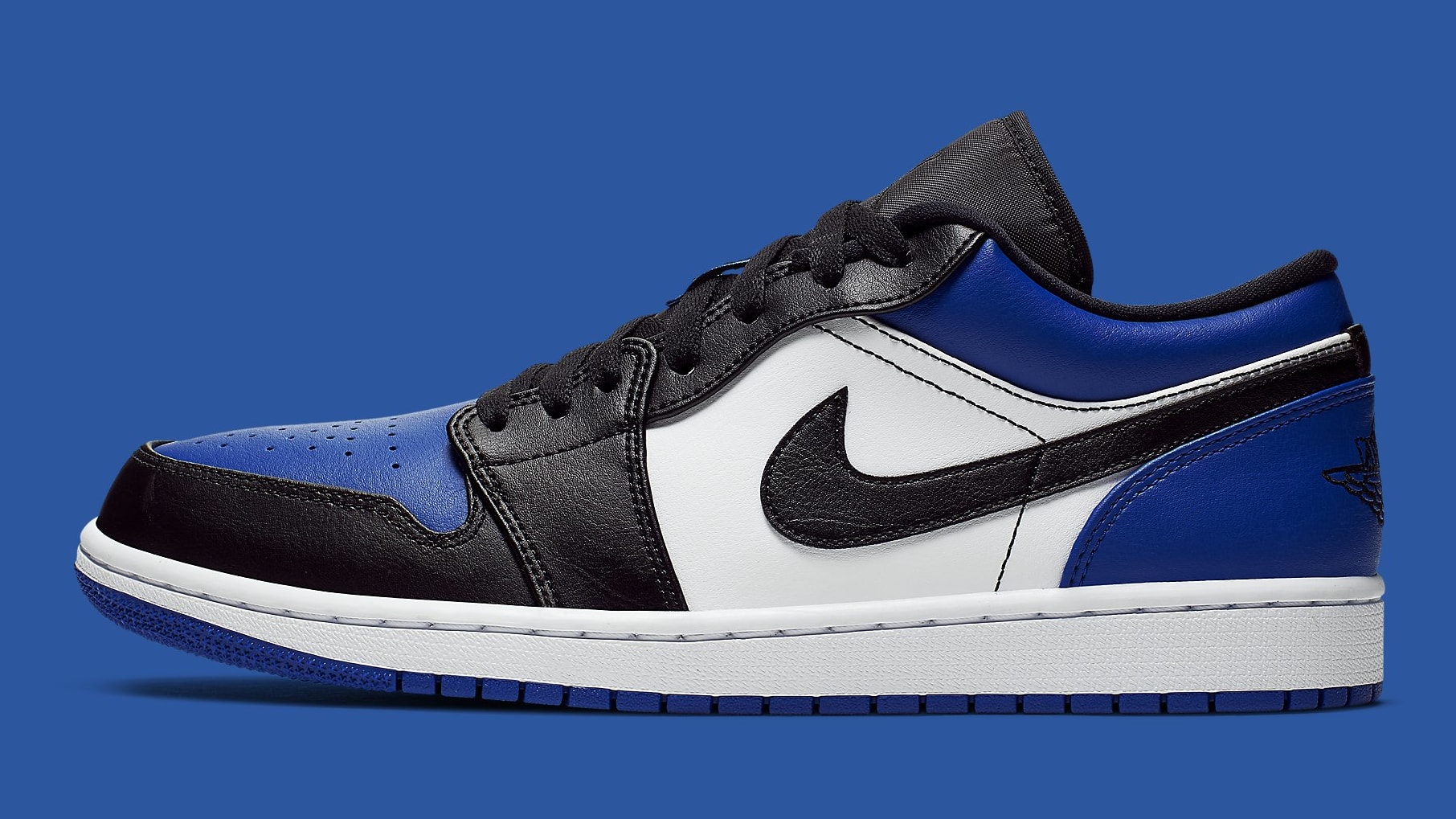 Air Jordan 1 Low Royal Toe Release Date CQ9446-400 Profile