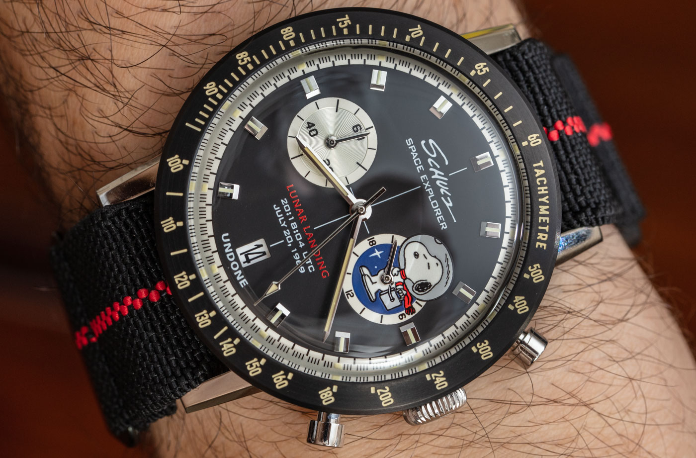 Undone X Peanuts Space Program Lunar Mission Watches Hands-On Hands-On 