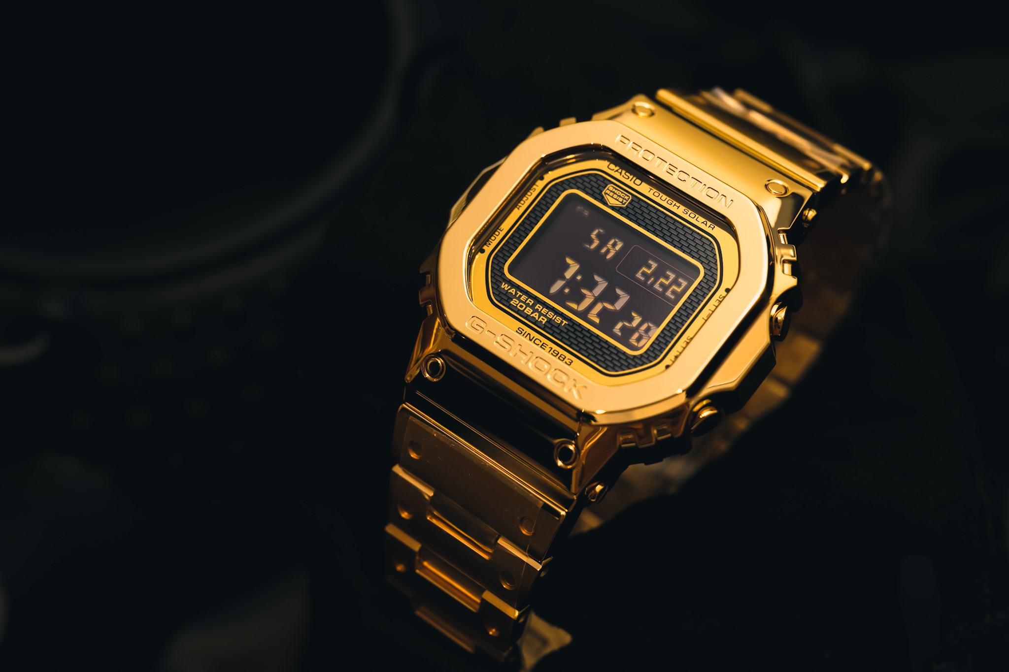 Unboxing the Solid Gold G-Shock G-D5000-9JR 'Dream Project' at Topper Jewelers Hands-On 