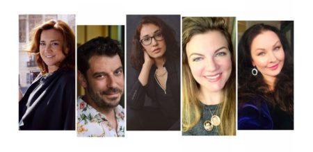 Laura Bosetti Tonatto, Andreas Wilhelm, Kamila Aubre, Sarah Baker, Eligija Vaitkevice. are independent perfumers making hand sanitizers