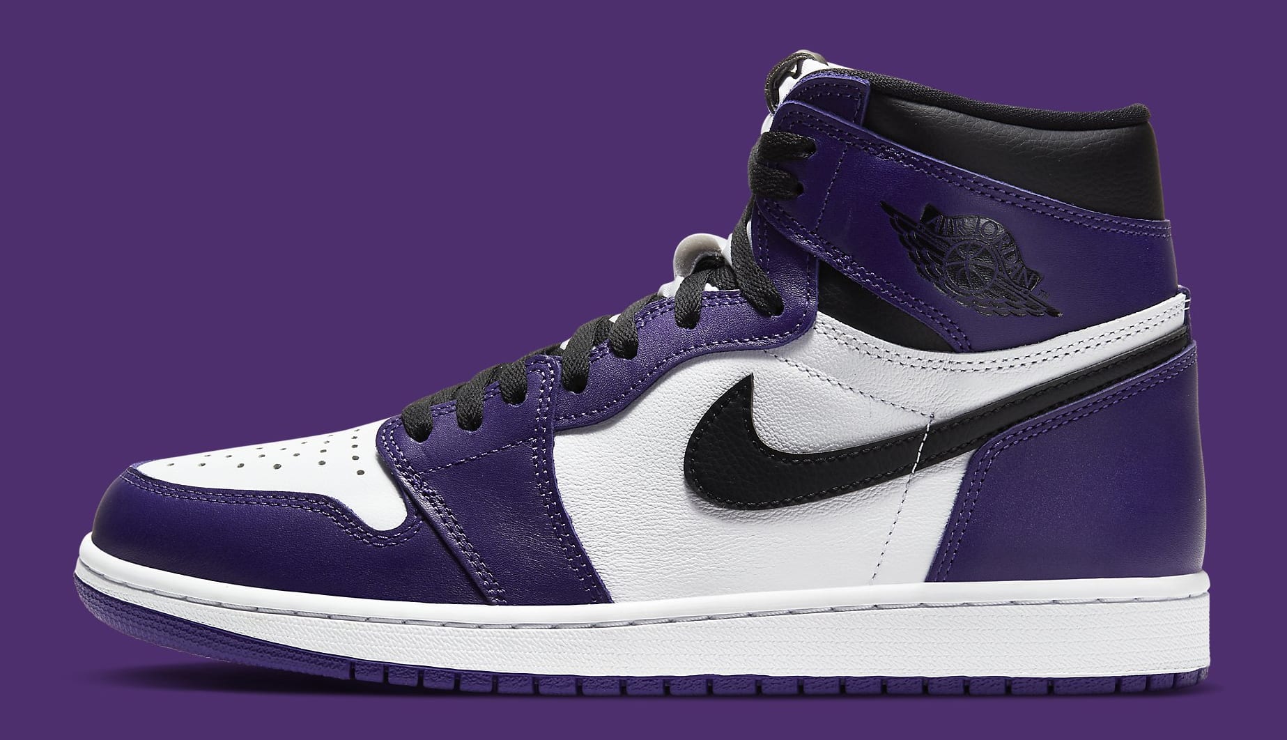 Air Jordan 1 Court Purple Release Date 555088-500 Profile