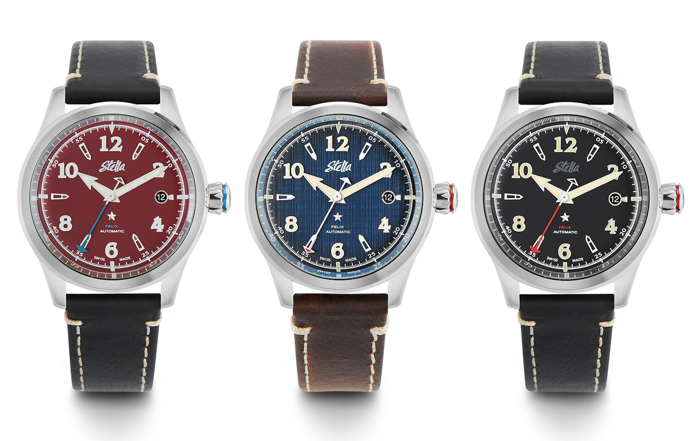 Stella Watch Co. Debuts With NYC-Inspired Felix Collection, Launching This Month On Kickstarter Watch Releases 