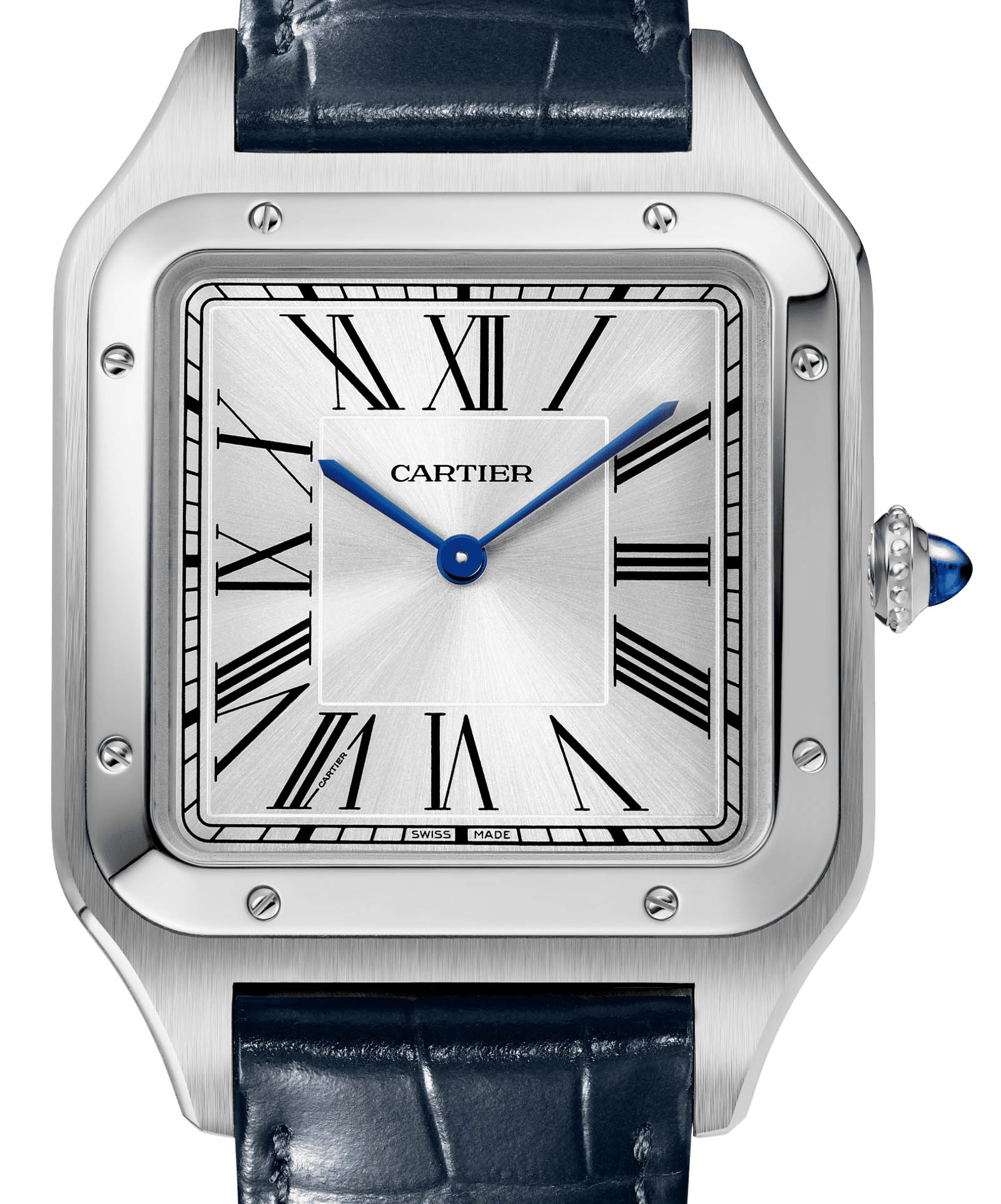 Cartier Santos-Dumont XL Hand-Wind Watches For 2020 Now Also In Steel Watch Releases 