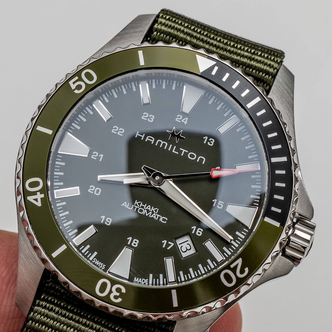 Hands-On: Hamilton Khaki Navy Scuba Watch In Green Is A Standout Value Proposition Hands-On 