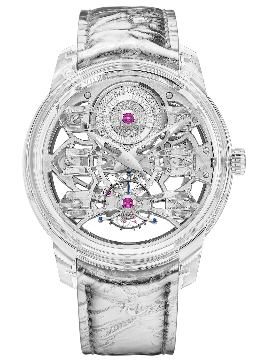 Girard-Perregaux Debuts Limited-Edition Quasar Light Tourbillon Watch With A Case Made From A Single Sapphire Disk Watch Releases 