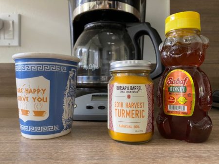 Waking scent rituals tumeric and honey