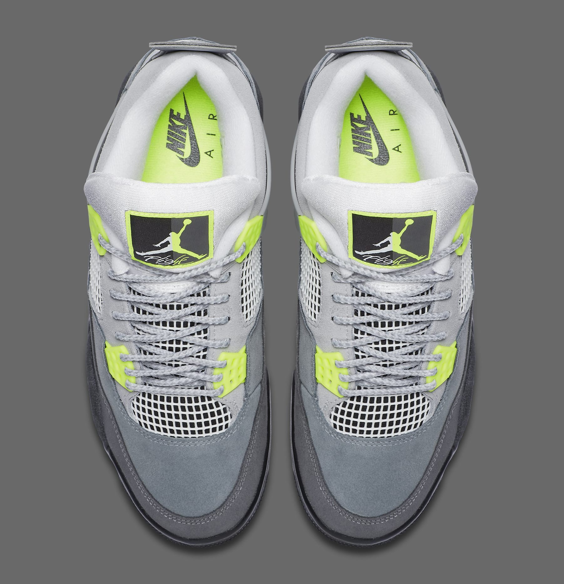 Air Jordan 4 Retro 'Neon' CT5342-007 Top