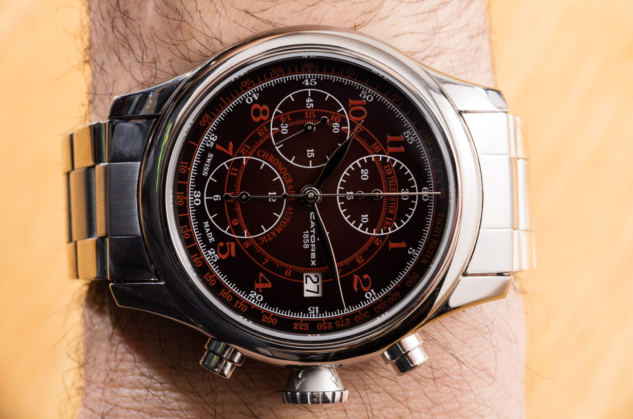 Catorex Krono Classic 42 Smoked Red Dial Watch Review Reviews 