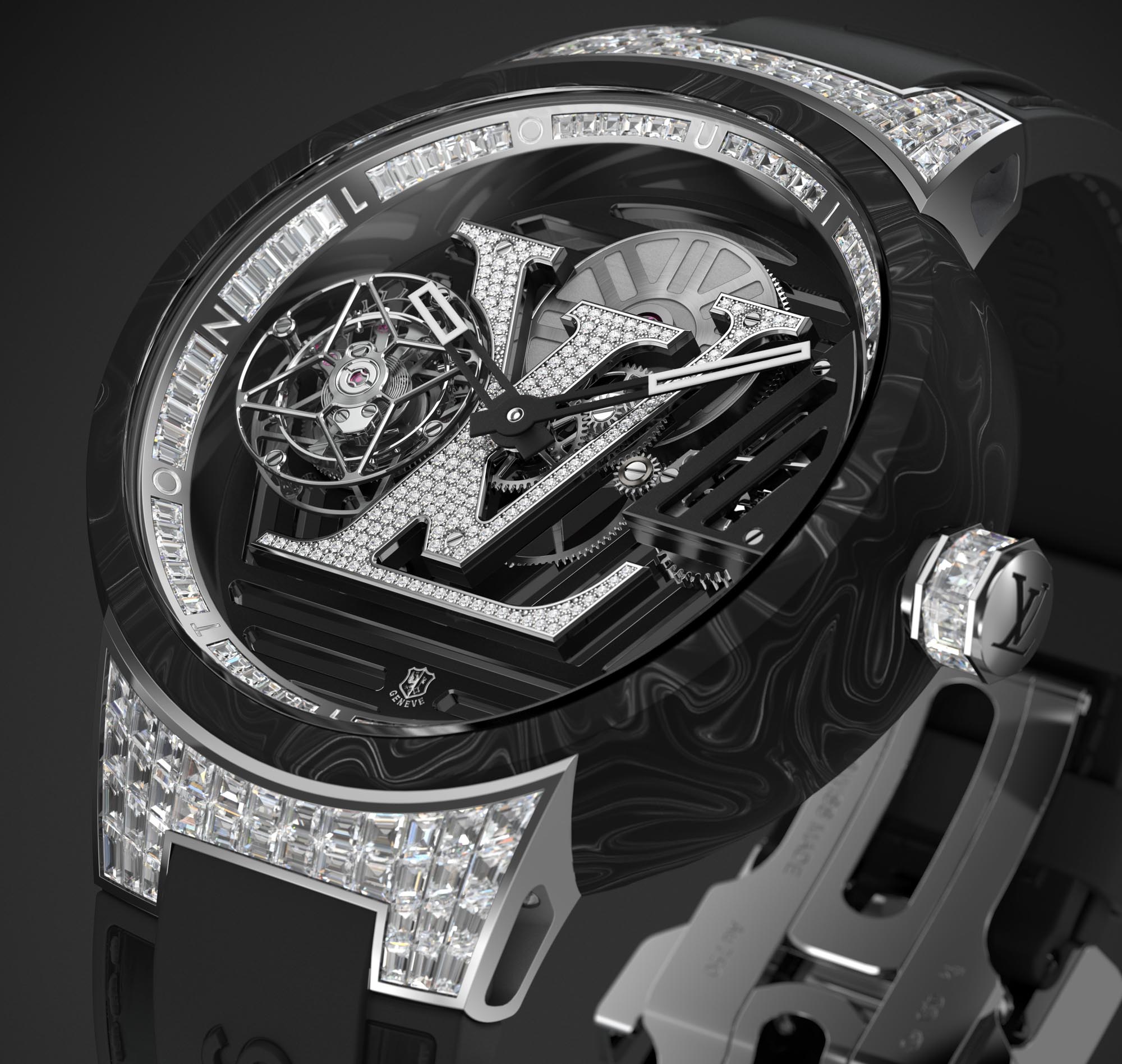 The Louis Vuitton Tambour Curve Flying Tourbillon Is A €280,000 Watch Novelty For 2020 Watch Releases 