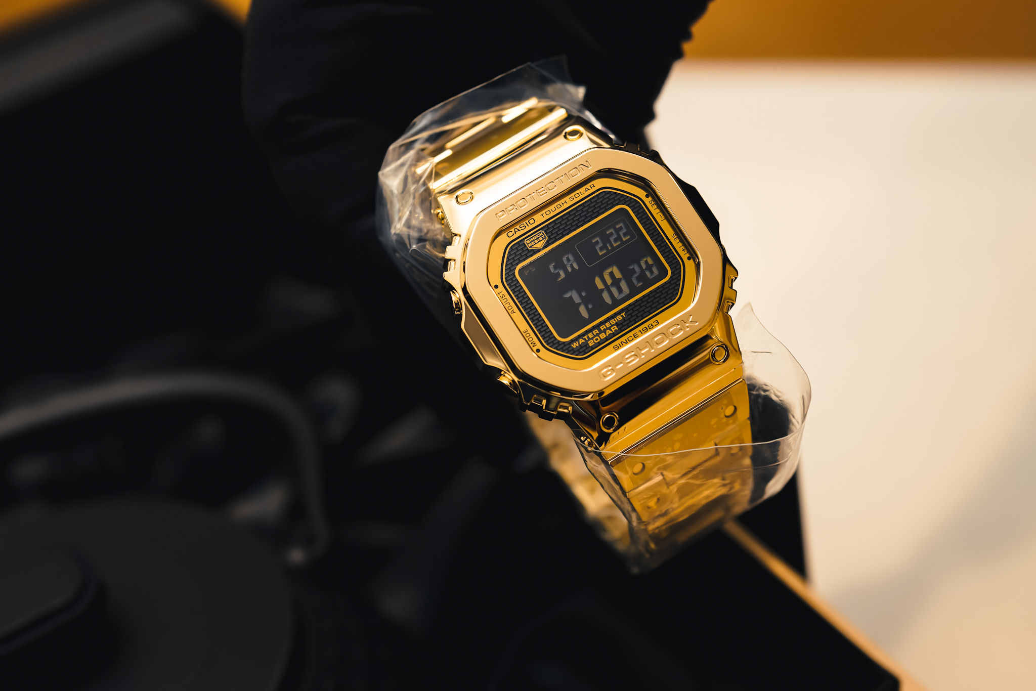 Unboxing the Solid Gold G-Shock G-D5000-9JR 'Dream Project' at Topper Jewelers Hands-On 