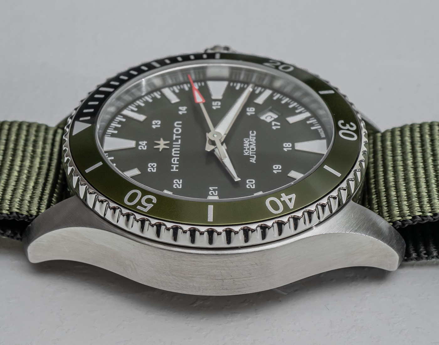 Hands-On: Hamilton Khaki Navy Scuba Watch In Green Is A Standout Value Proposition Hands-On 